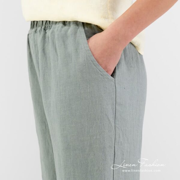 VERONA Pantaloni verde grigio - immagine 3