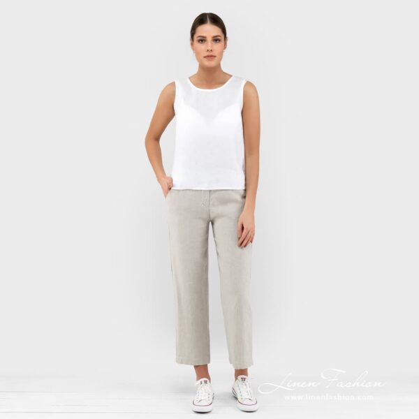 BIRMA Pantaloni beige - immagine 2