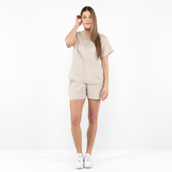 DARREN Pantaloncini beige - immagine 3