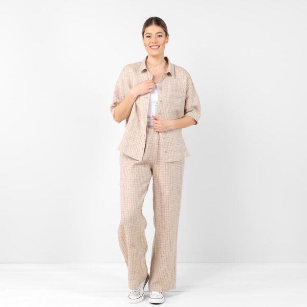 LILA Pantaloni marroncini - immagine 2
