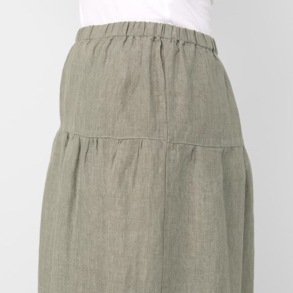 NELY Gonna grigio verde - immagine 3