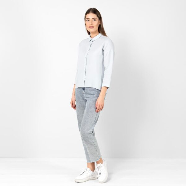 BIANCA Camicia grigio bluastro - immagine 4