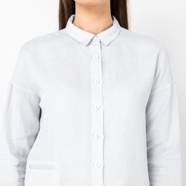 BIANCA Camicia grigio bluastro - immagine 3