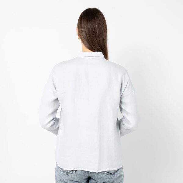 BIANCA Camicia grigio bluastro - immagine 5