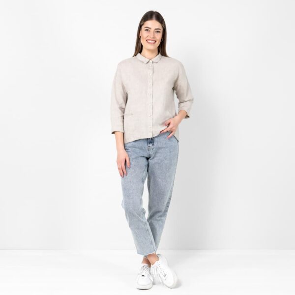 BIANCA Camicia beige - immagine 2