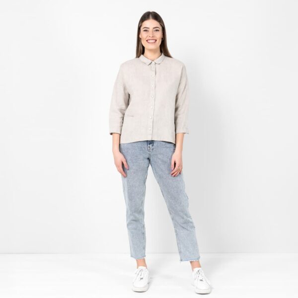 BIANCA Camicia beige - immagine 3