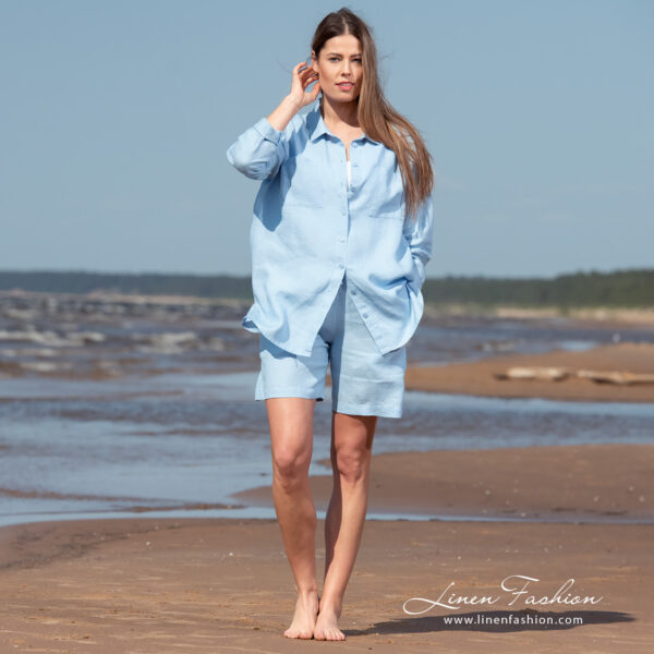 DOLFI Camicia celeste - immagine 2