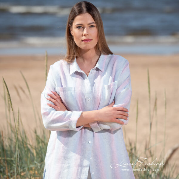 DOLFI Camicia a righe - immagine 2