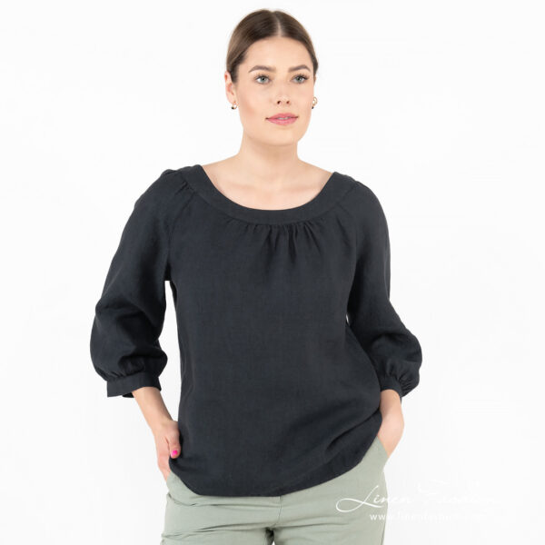 FREDA Camicetta nero blu