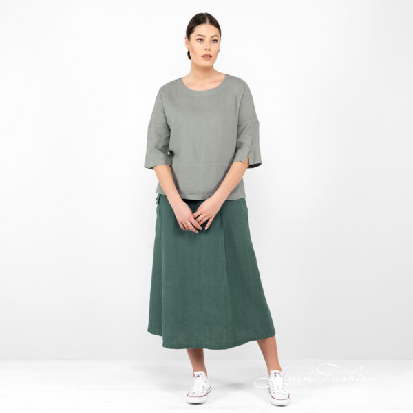 DAPHNE Camicetta verde - immagine 2