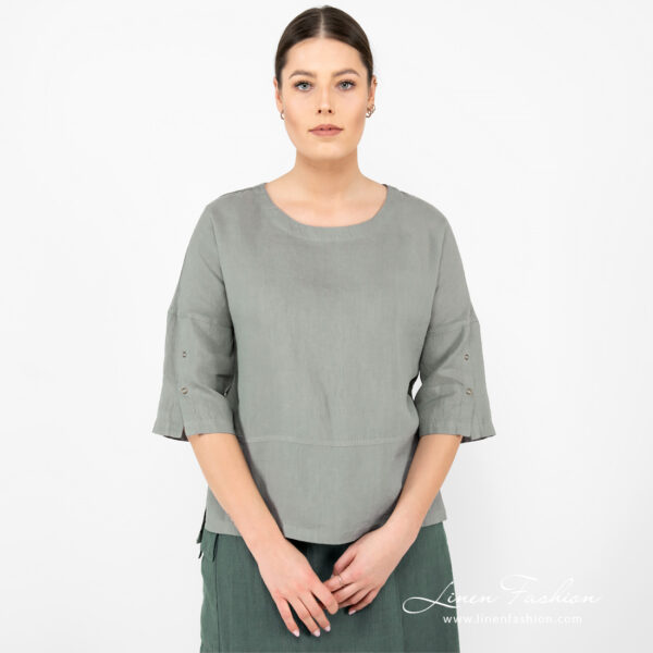 DAPHNE Camicetta verde - immagine 3