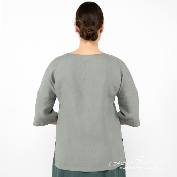 DAPHNE Camicetta verde - immagine 5