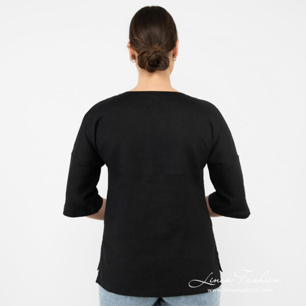 DAPHNE Camicetta nera - immagine 5