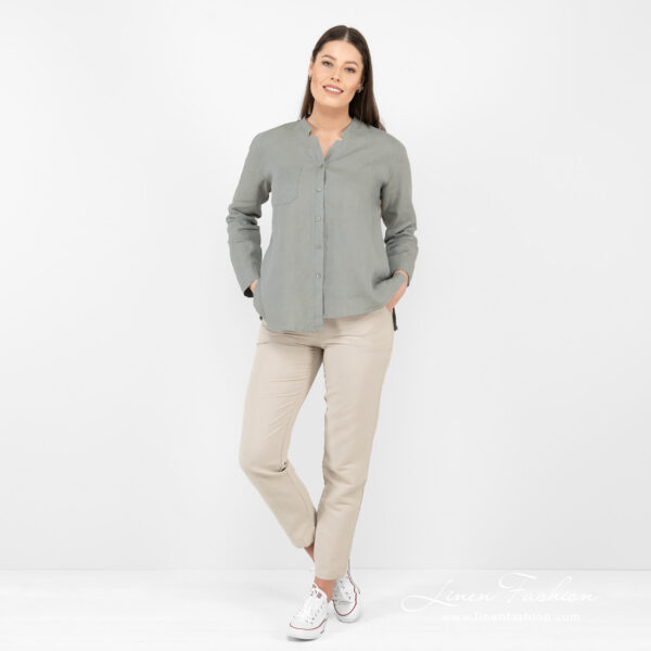UMBER Camicia verde - immagine 2