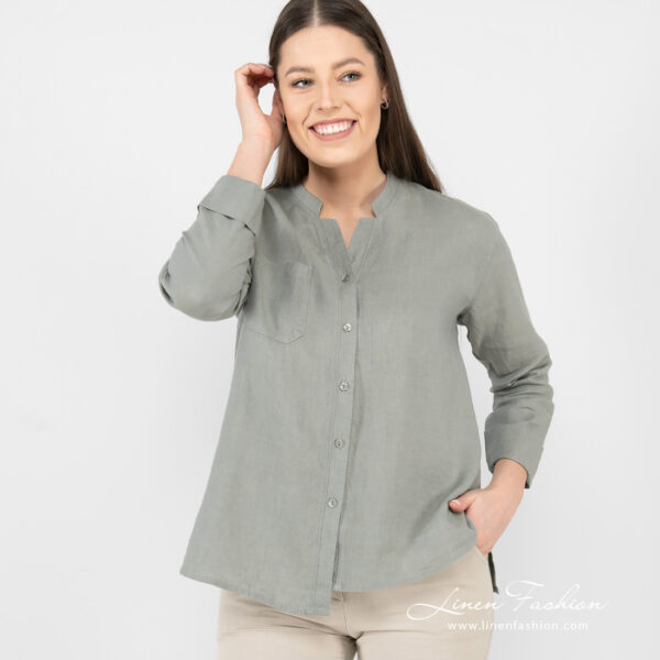 UMBER Camicia verde - immagine 3
