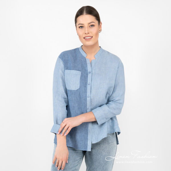 UMBER Camicia blu - immagine 3
