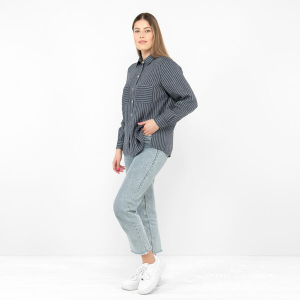 SAFARI Camicia a righe blu - immagine 3