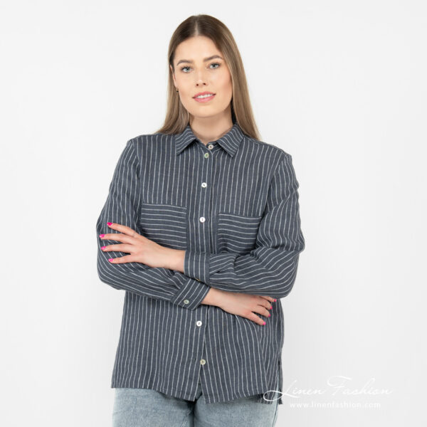 SAFARI Camicia a righe blu