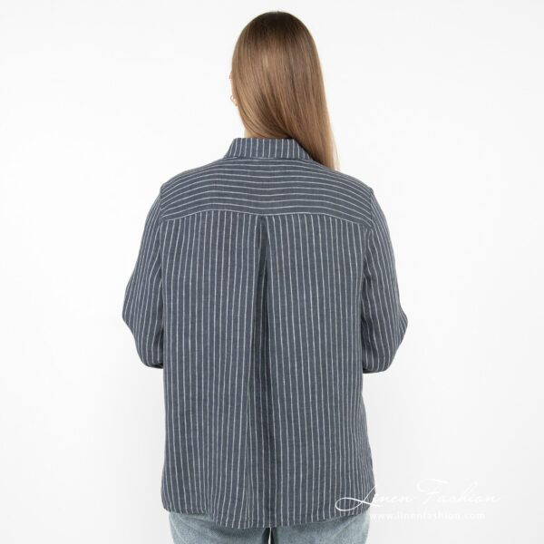 SAFARI Camicia a righe blu - immagine 6