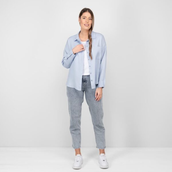 ODILE Camicia azzurro - immagine 2