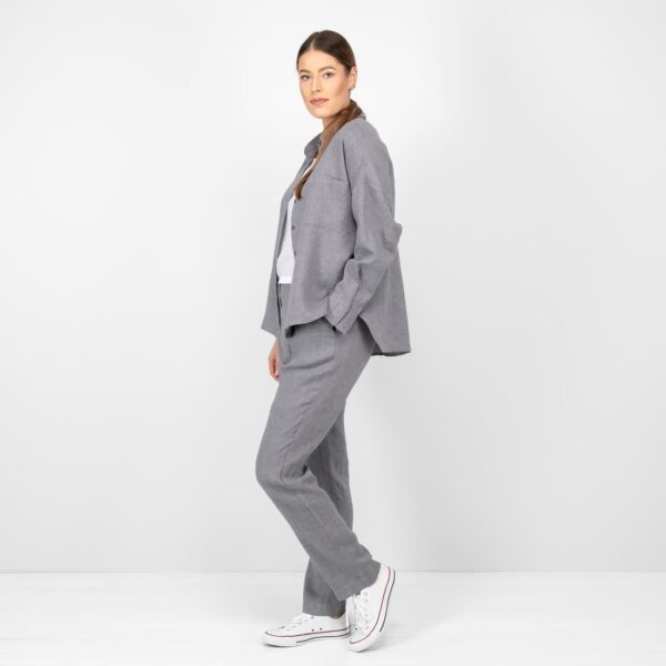 ODILE Camicia grigio scuro - immagine 3