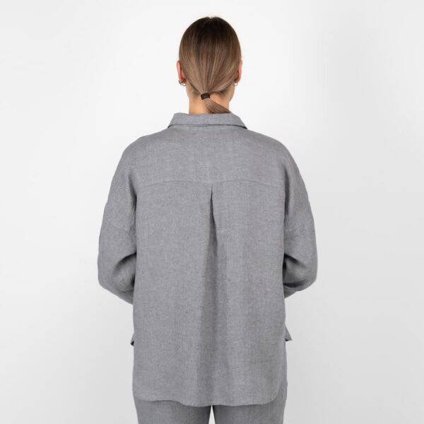 ODILE Camicia grigio scuro - immagine 6