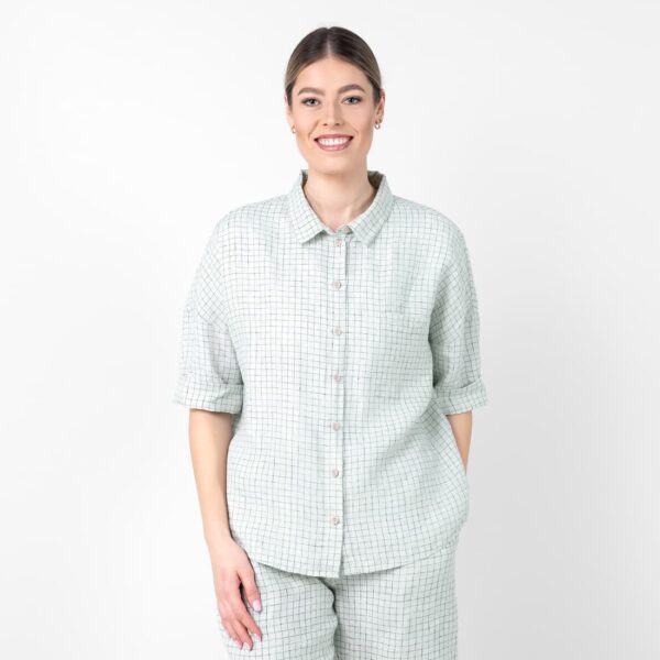 EILA Camicia verdastra