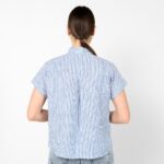 ORSI Camicia a righe blu