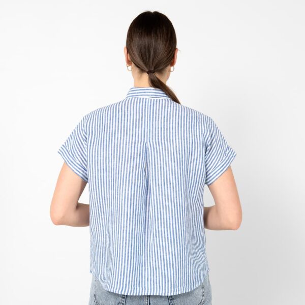 ORSI Camicia a righe blu - immagine 5