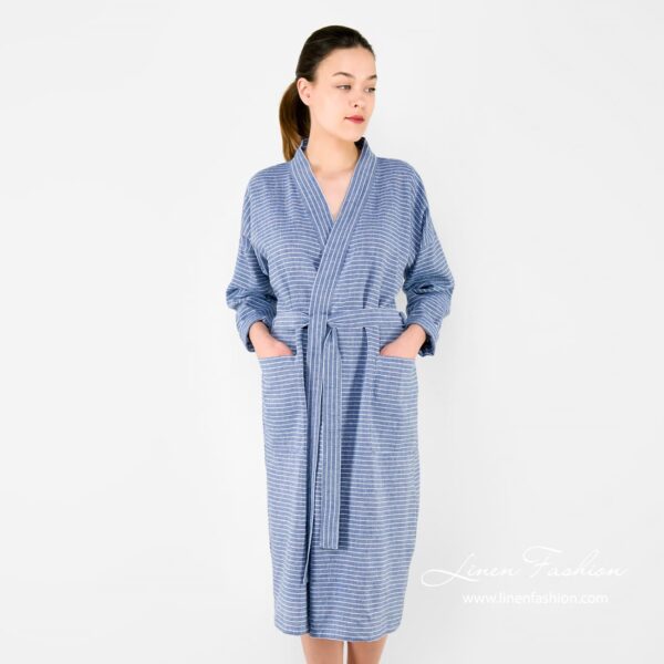 MARY Accappatoio blu