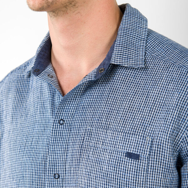 LONGO Camicia blu - immagine 3