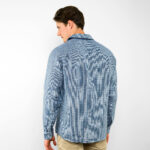 LONGO Camicia blu