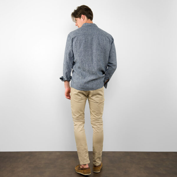 LONGO Camicia blu scuro - immagine 5