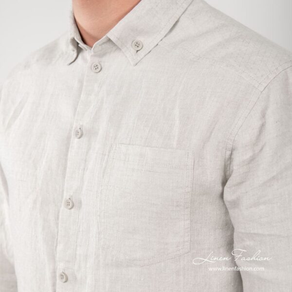 SIR Camicia beige - immagine 3