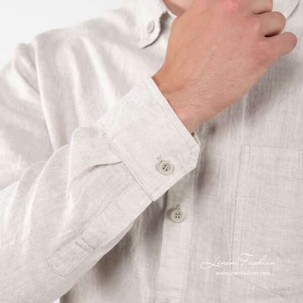 SIR Camicia beige - immagine 4