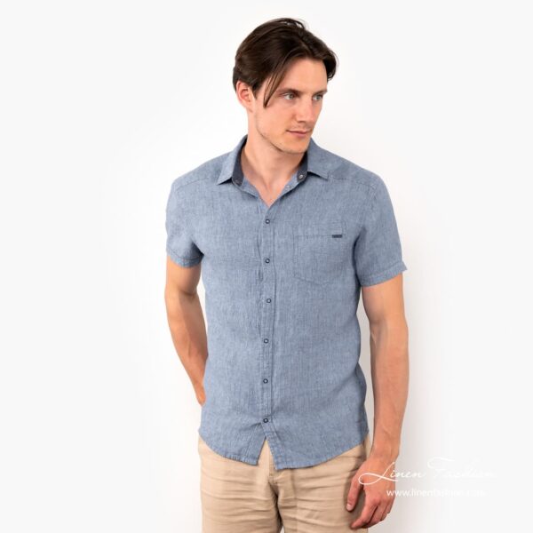 CORTO Camicia blu