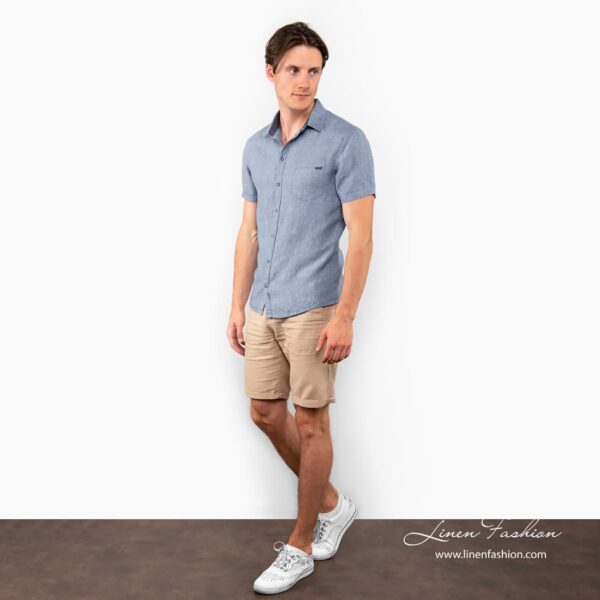 CORTO Camicia blu - immagine 2