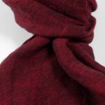 FINO Sciarpa rosso scuro