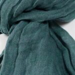 FINO Sciarpa verde scuro