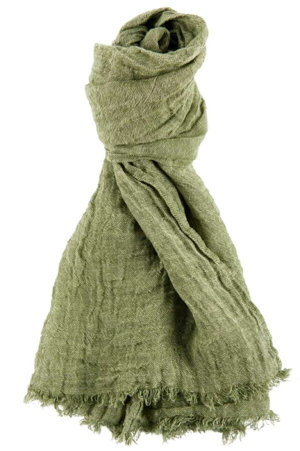 FINO Sciarpa verde muschio