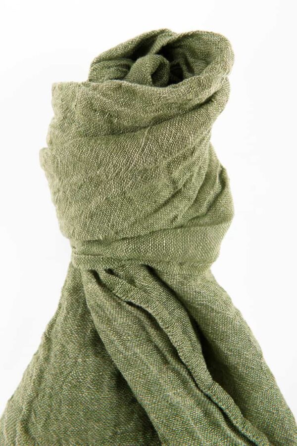 FINO Sciarpa verde muschio - immagine 2