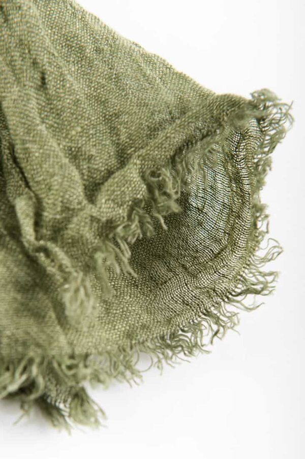 FINO Sciarpa verde muschio - immagine 3
