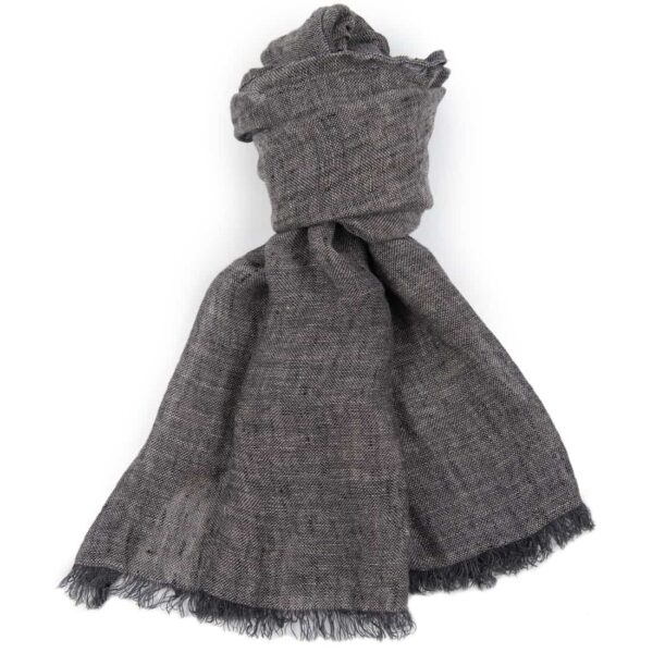 FINO Sciarpa grigio nero