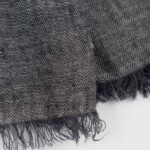FINO Sciarpa grigio nero