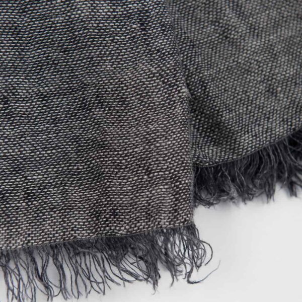 FINO Sciarpa grigio nero - immagine 2
