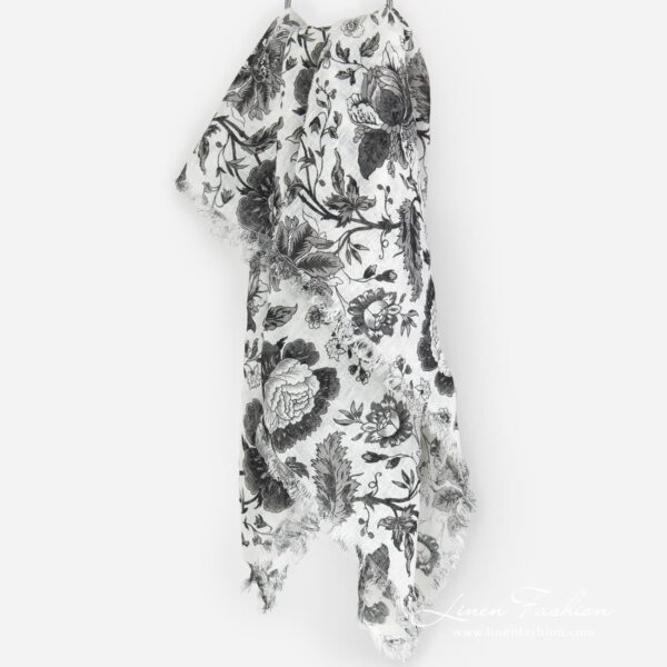 GARDENIA Stola nera - immagine 2