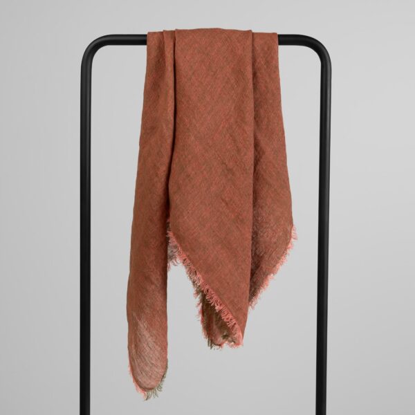 COMBO Stola verde rosso