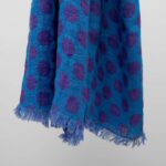 ZINA Sciarpa blu