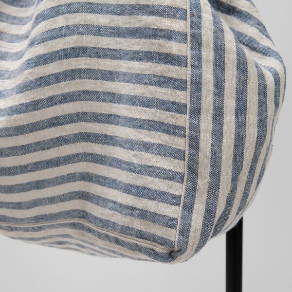 SANTIAGO Borsa a righe blu - immagine 3