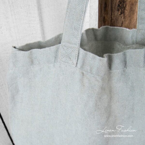 SALDO Borsa tote verdognola - immagine 2